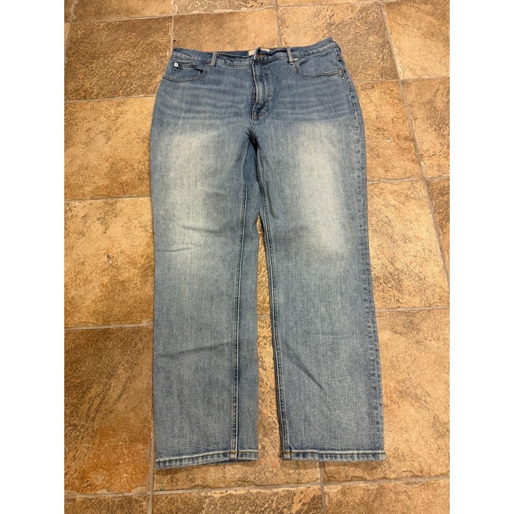 Everlane The Way-High Skinny Light Wash Denim Jeans Size 33 Short